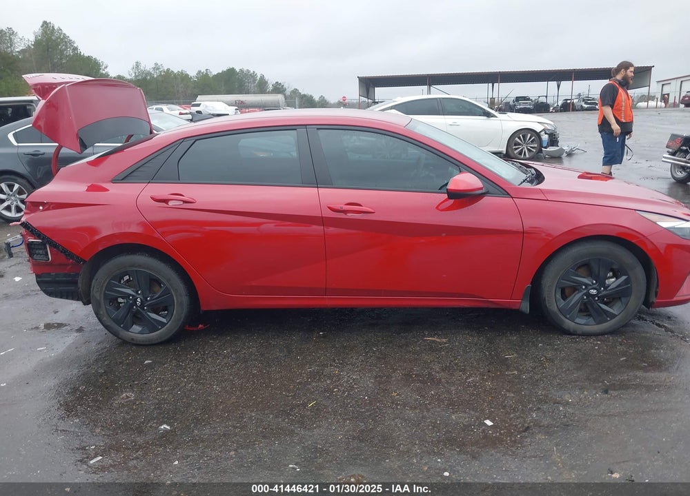 2023 HYUNDAI ELANTRA HYBRID BLUE VIN: KMHLM4AJ0PU053229