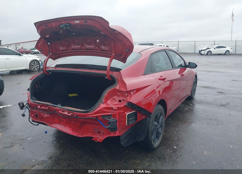 2023 HYUNDAI ELANTRA HYBRID BLUE VIN: KMHLM4AJ0PU053229