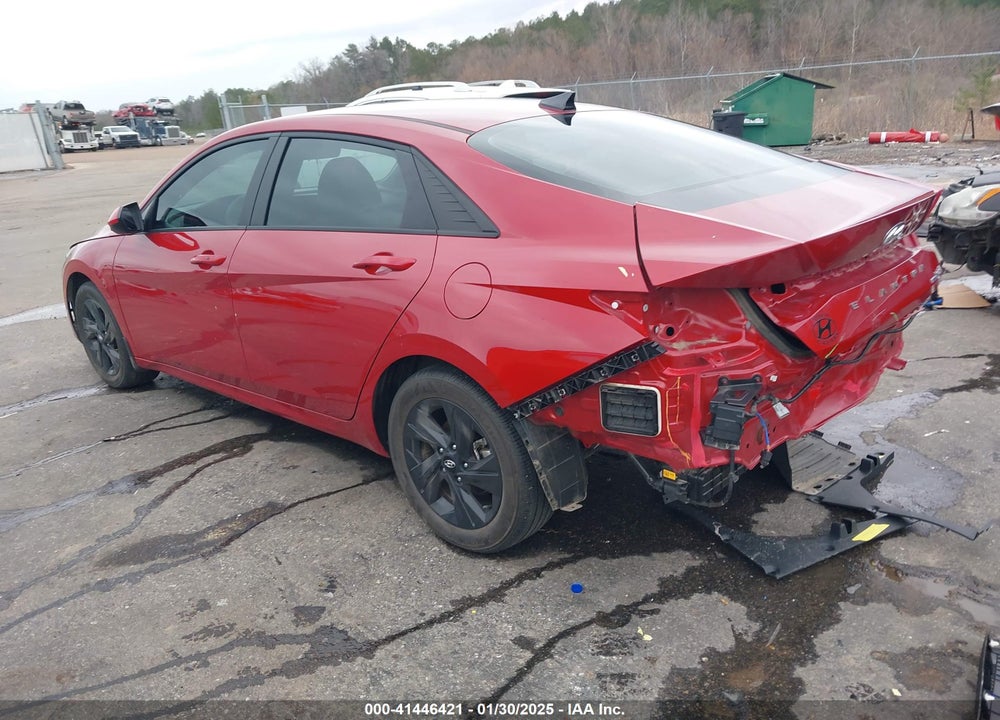 2023 HYUNDAI ELANTRA HYBRID BLUE VIN: KMHLM4AJ0PU053229