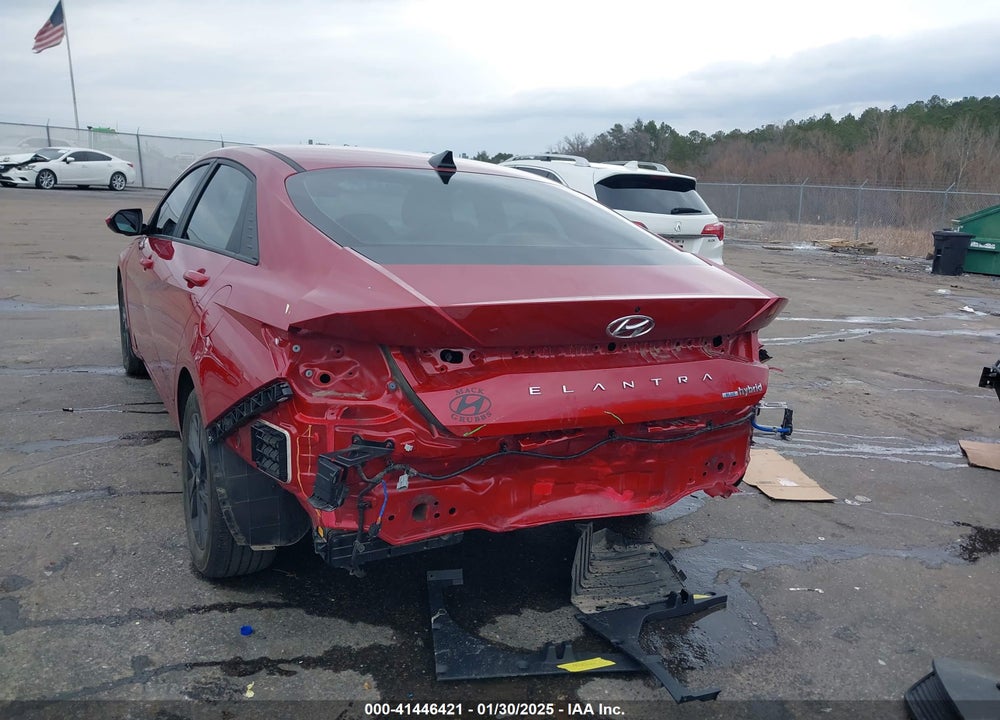 2023 HYUNDAI ELANTRA HYBRID BLUE VIN: KMHLM4AJ0PU053229