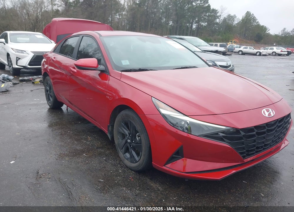 2023 HYUNDAI ELANTRA HYBRID BLUE VIN: KMHLM4AJ0PU053229