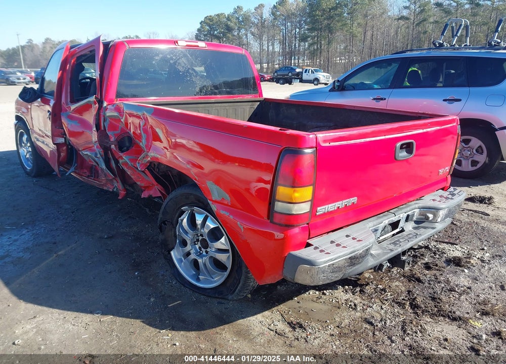 2004 GMC SIERRA 1500 SLE VIN: 2GTEC19TX41348835