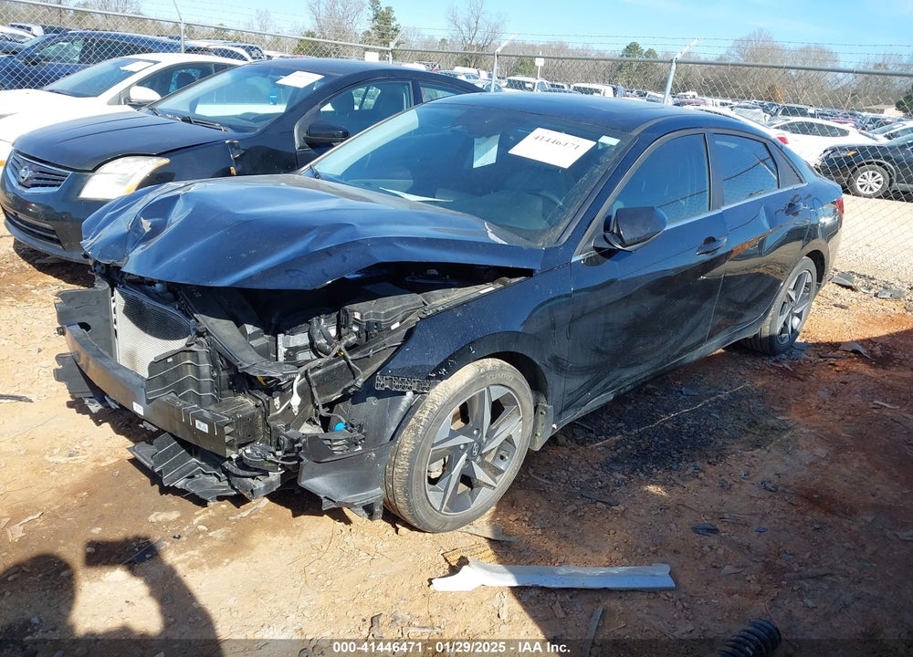 2022 HYUNDAI ELANTRA VIN: KMHLP4AG6NU301010