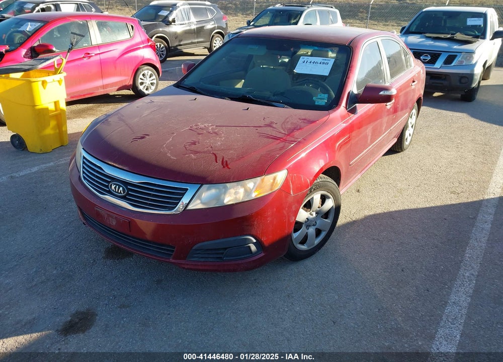2009 KIA OPTIMA VIN: KNAGE228395287491