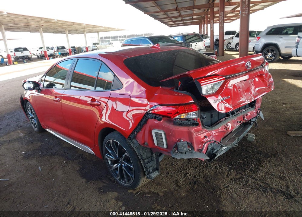 2020 TOYOTA COROLLA VIN: JTDP4RCE9LJ010572