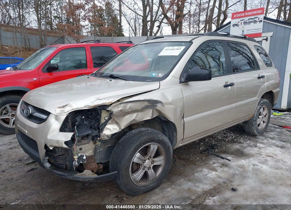 2009 KIA SPORTAGE LX VIN: KNDJF724397603962