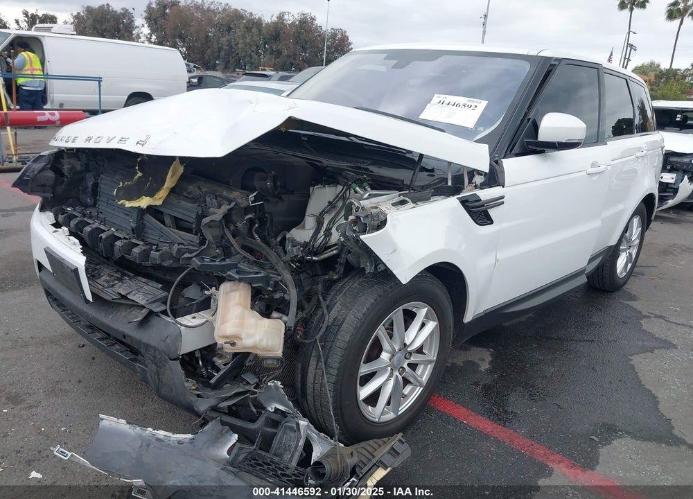 2016 LAND ROVER RANGE ROVER SPORT 3.0L V6 SUPERCHARGED SE VIN: SALWG2VF2GA642506