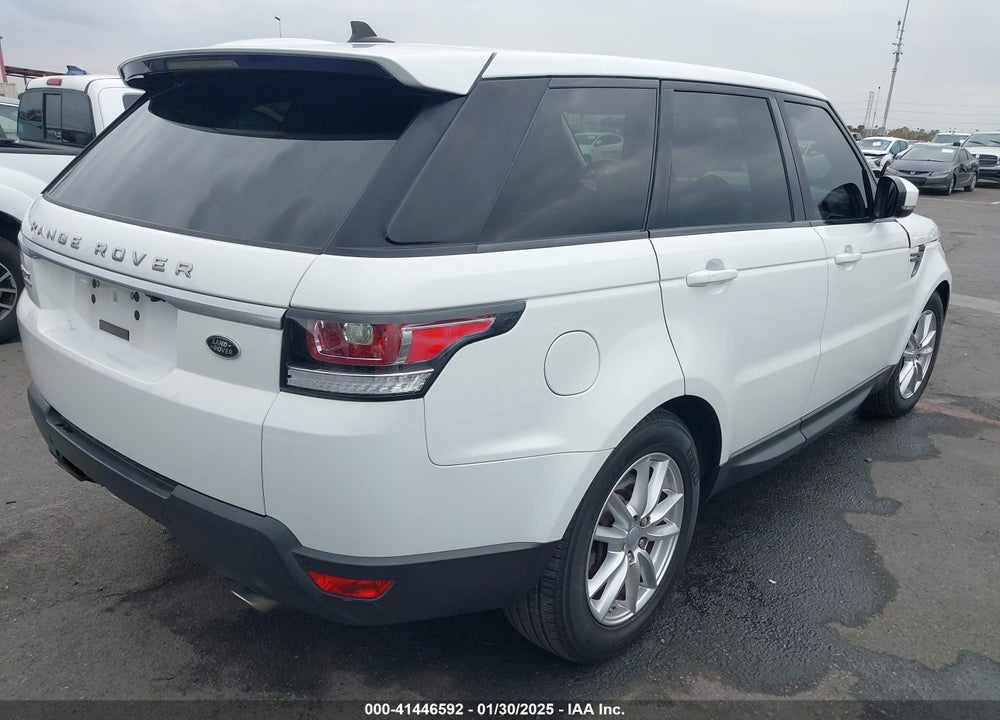 2016 LAND ROVER RANGE ROVER SPORT 3.0L V6 SUPERCHARGED SE VIN: SALWG2VF2GA642506