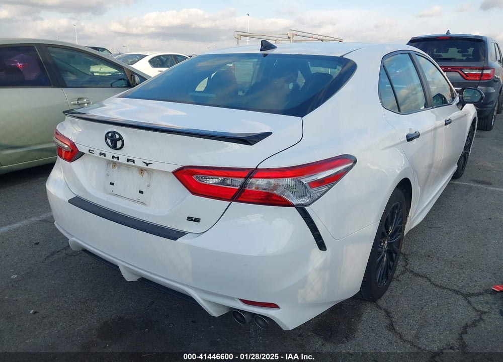 2020 TOYOTA CAMRY SE NIGHTSHADE EDITION VIN: 4T1G11AK6LU301740