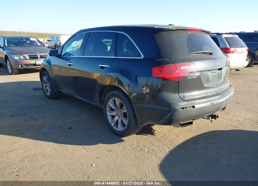 2011 ACURA MDX VIN: 2HNYD2H74BH549830