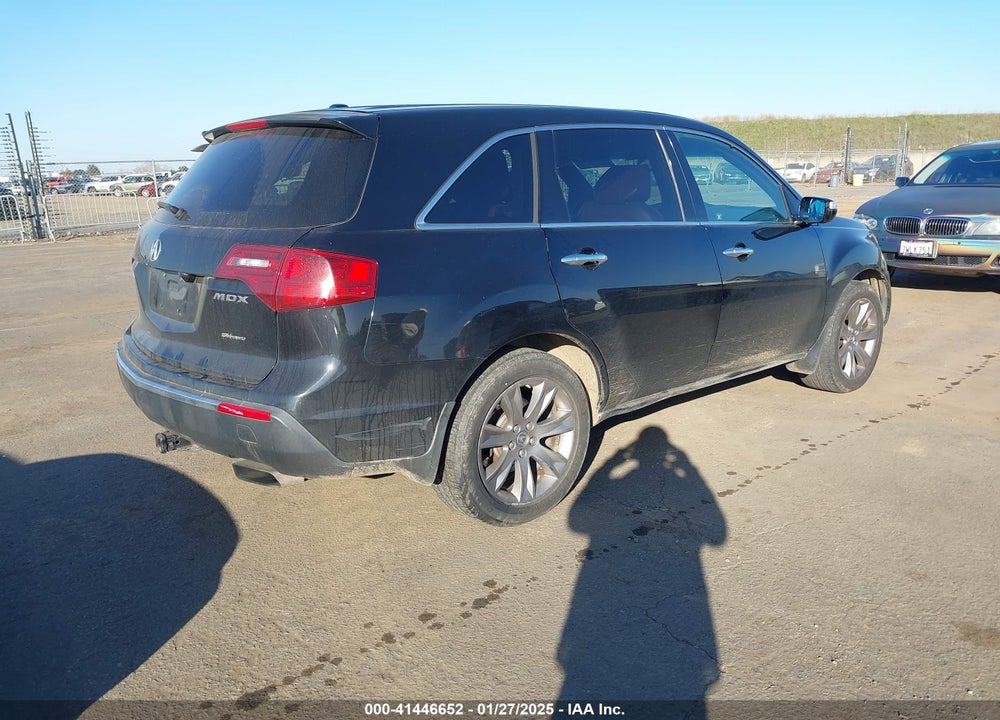 2011 ACURA MDX VIN: 2HNYD2H74BH549830