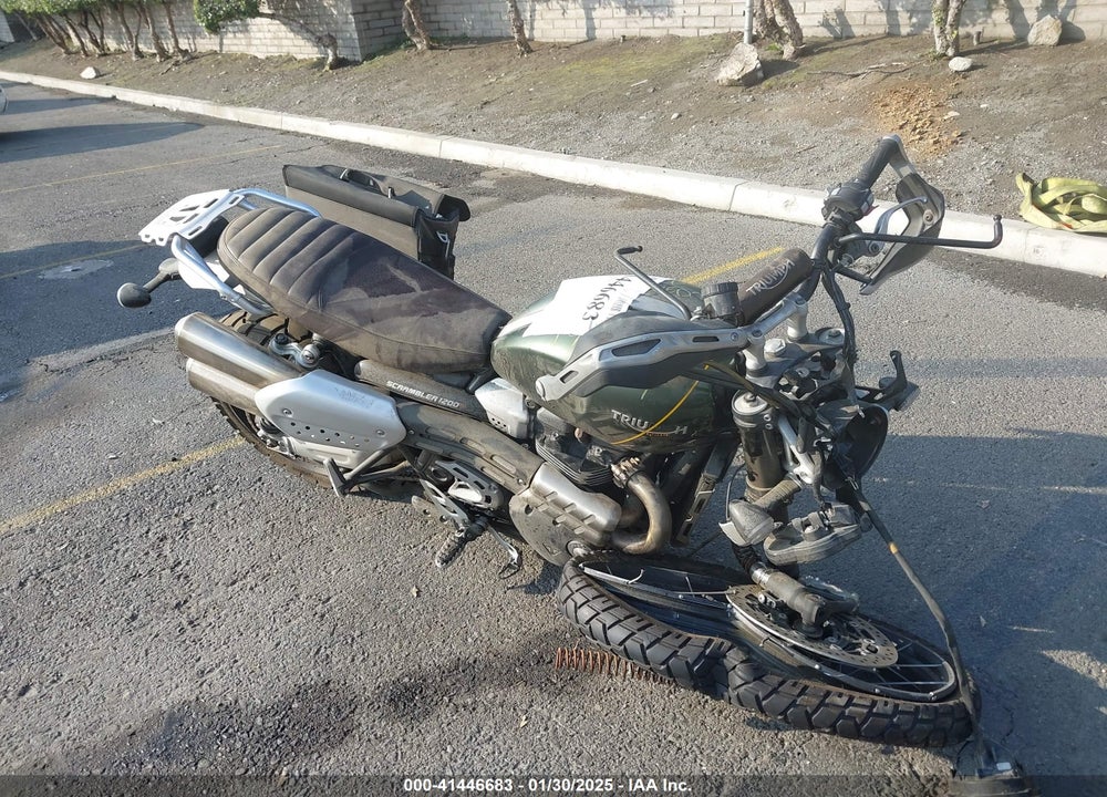 2019 TRIUMPH MOTORCYCLE SCRAMBLER 1200 XC VIN: SMTD45HG3KT936539