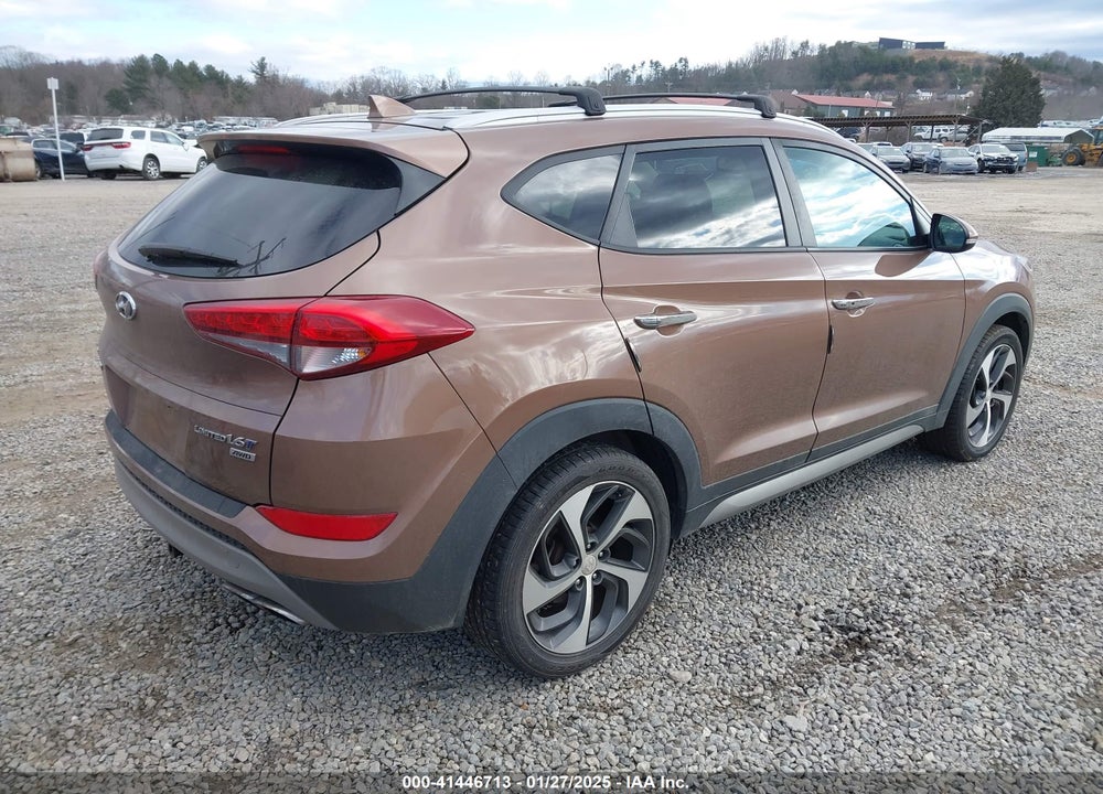 2017 HYUNDAI TUCSON LIMITED VIN: KM8J3CA2XHU372832