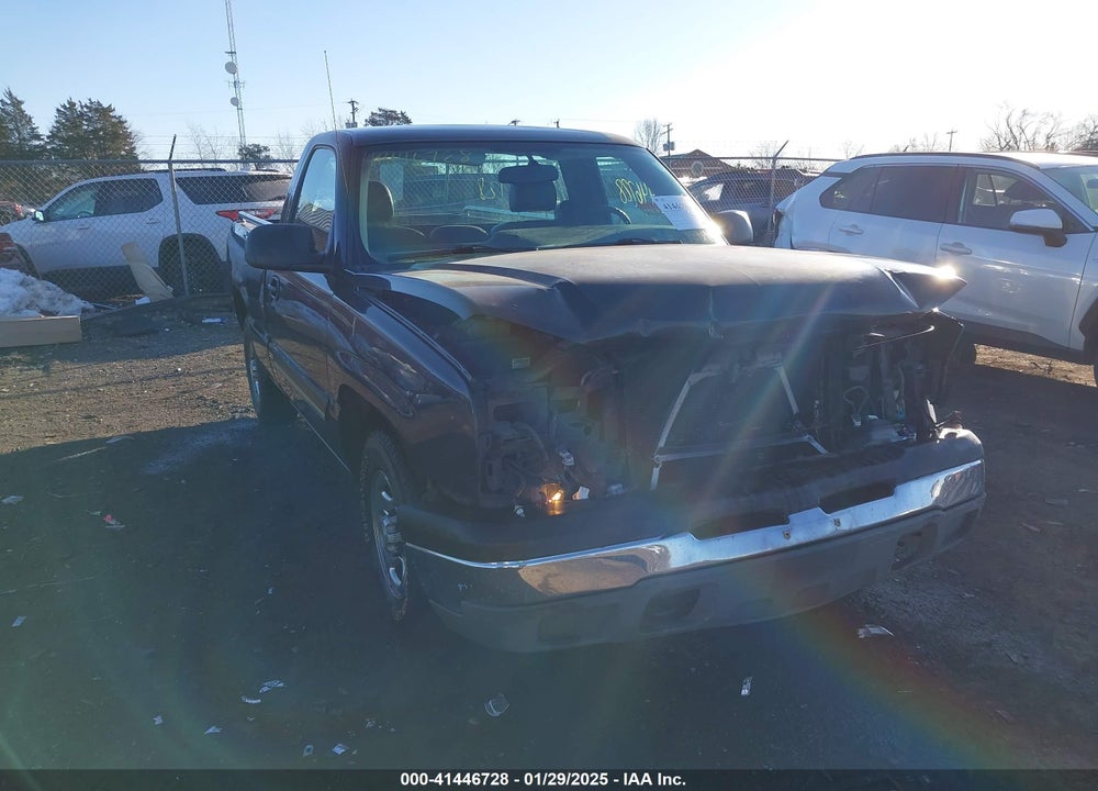 2004 CHEVROLET SILVERADO 1500 VIN: 1GCEC14X24Z123939