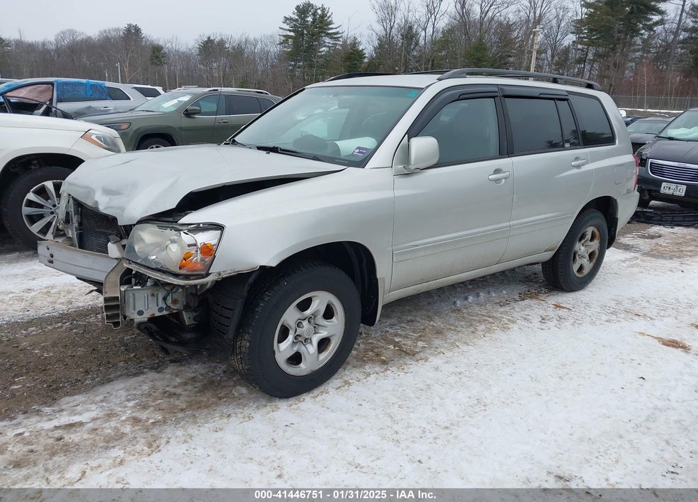 2006 TOYOTA HIGHLANDER VIN: JTEHD21A660041702