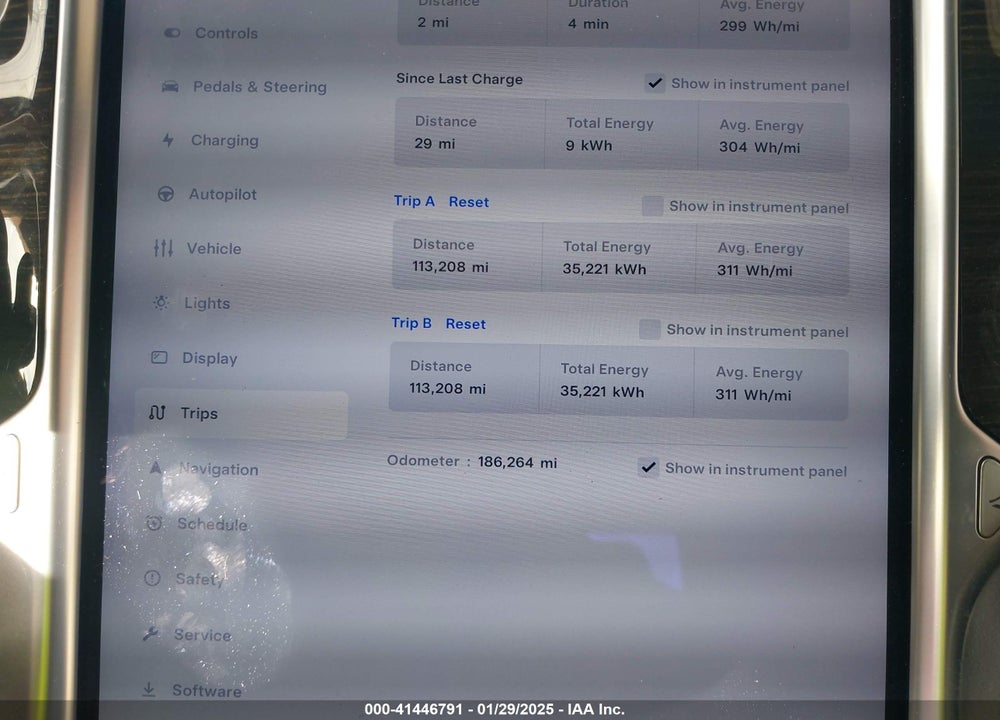 2015 TESLA MODEL S VIN: 5YJSA1H20FFP78519