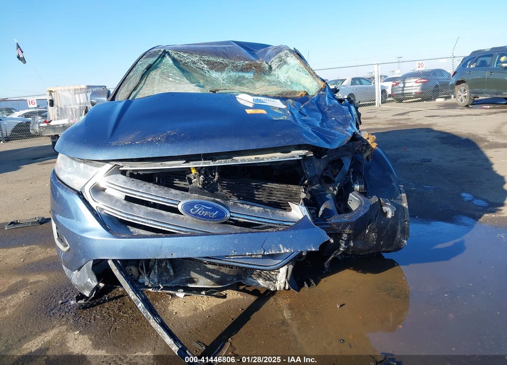 2018 FORD EDGE SEL VIN: 2FMPK4J83JBC13055