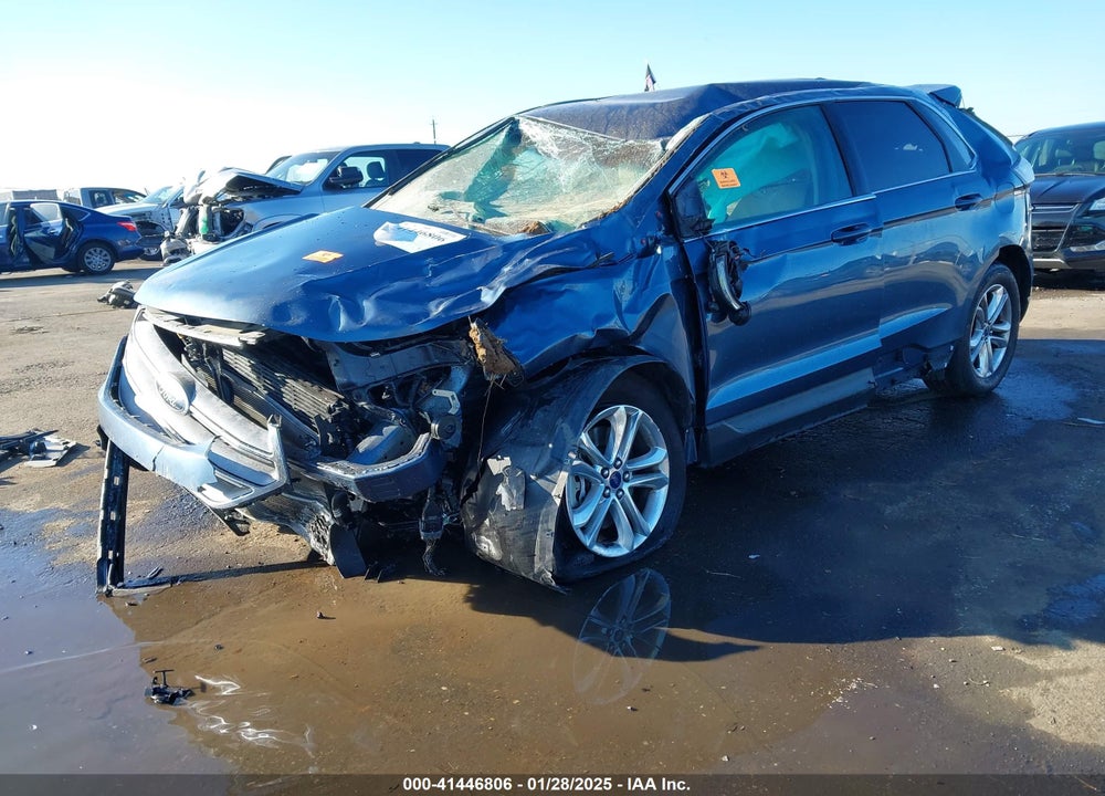 2018 FORD EDGE SEL VIN: 2FMPK4J83JBC13055