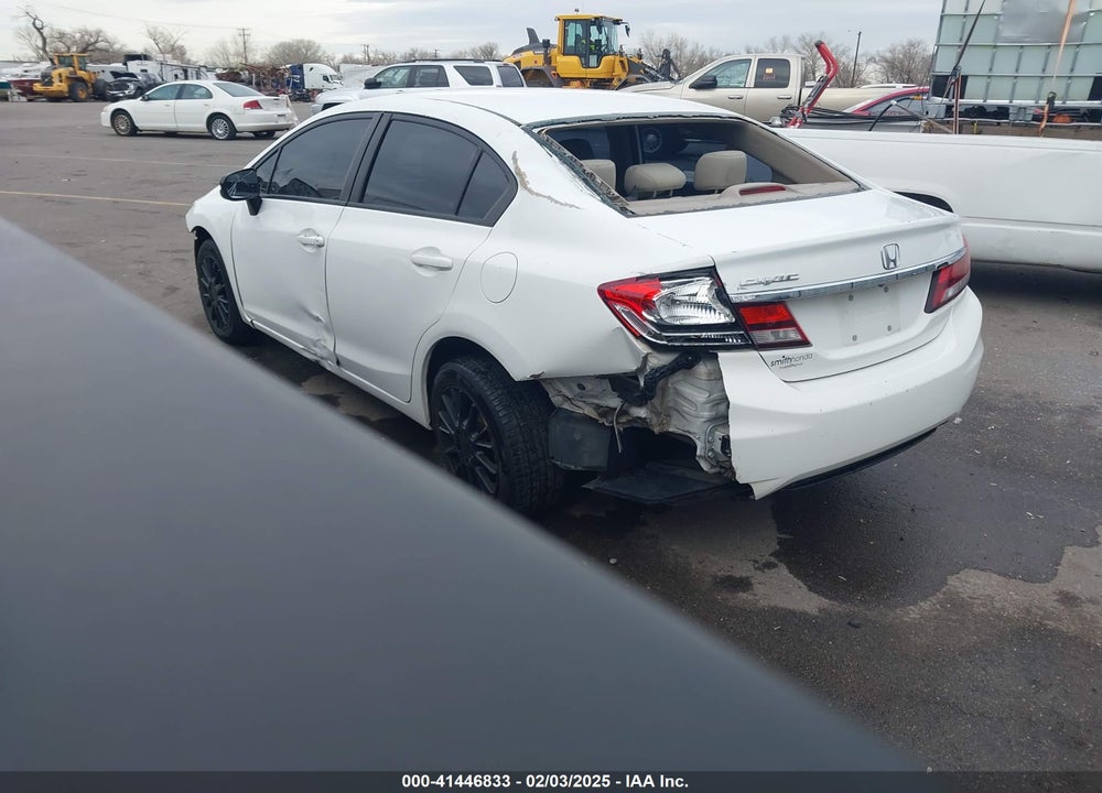 2014 HONDA CIVIC LX VIN: 19XFB2F58EE052512