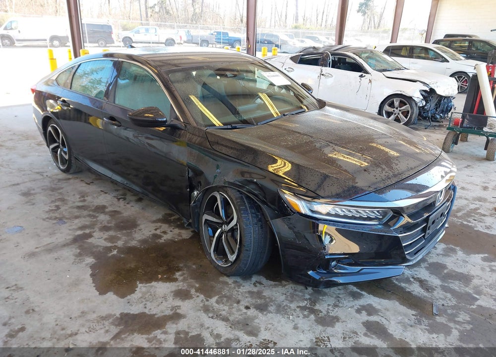 2021 HONDA ACCORD SPORT VIN: 1HGCV1F39MA118765