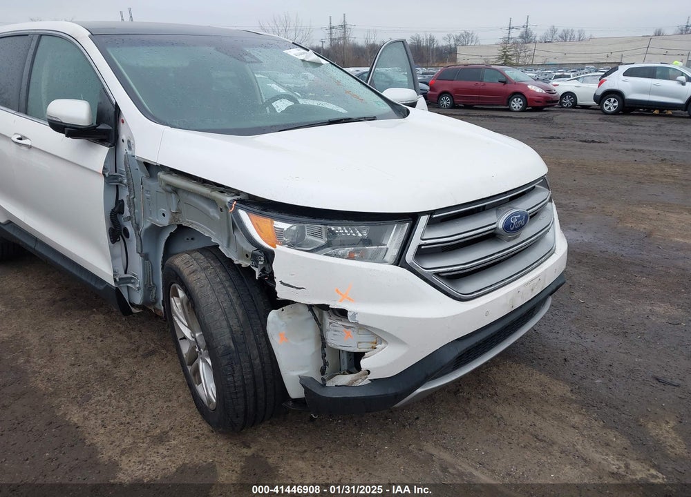 2018 FORD EDGE TITANIUM VIN: 2FMPK4K82JBB34863