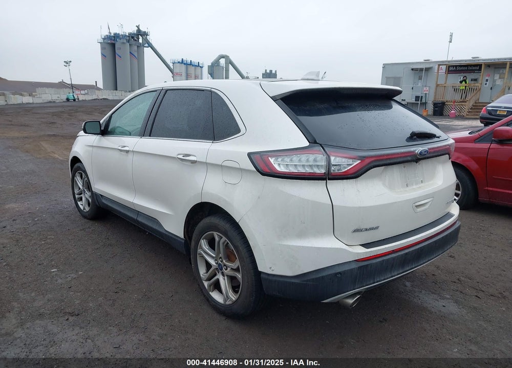 2018 FORD EDGE TITANIUM VIN: 2FMPK4K82JBB34863