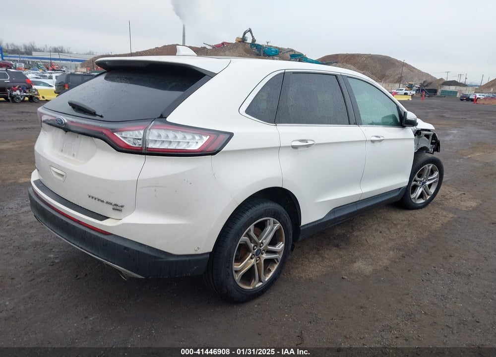 2018 FORD EDGE TITANIUM VIN: 2FMPK4K82JBB34863