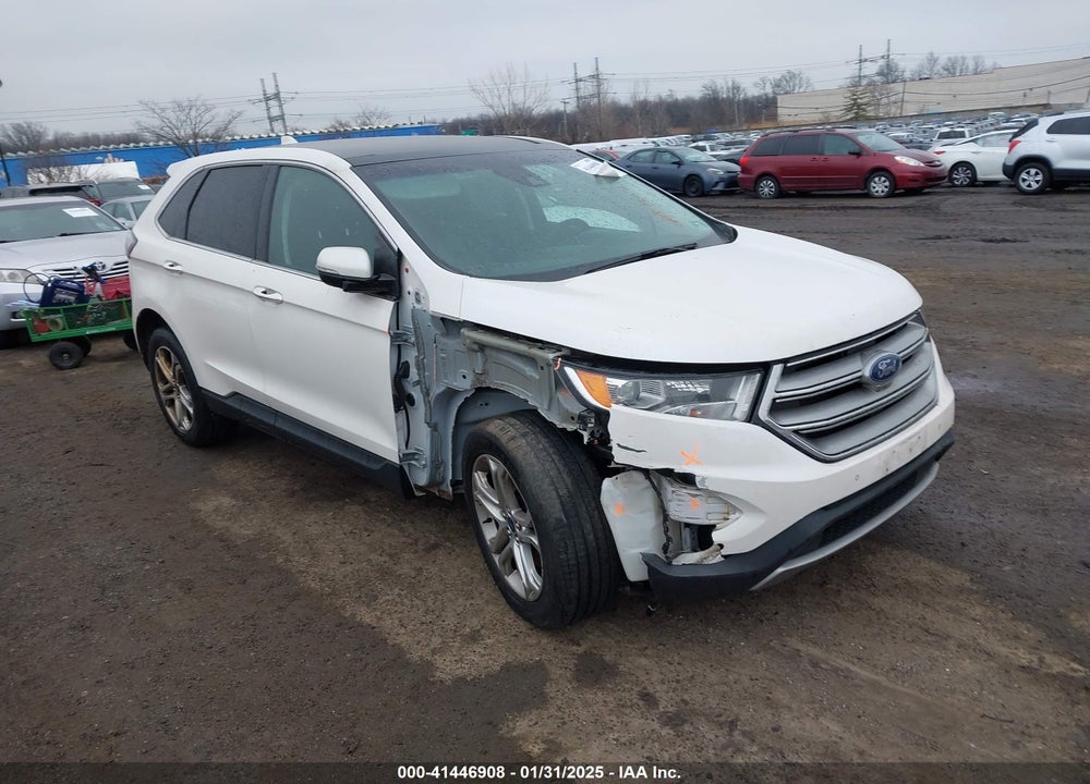 2018 FORD EDGE TITANIUM VIN: 2FMPK4K82JBB34863