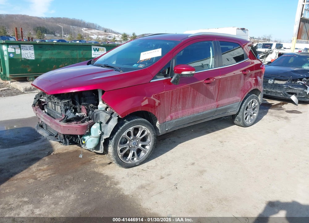 2020 FORD ECOSPORT TITANIUM VIN: MAJ6S3KL0LC341551