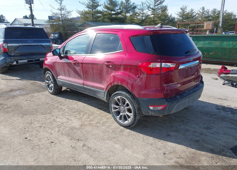 2020 FORD ECOSPORT TITANIUM VIN: MAJ6S3KL0LC341551