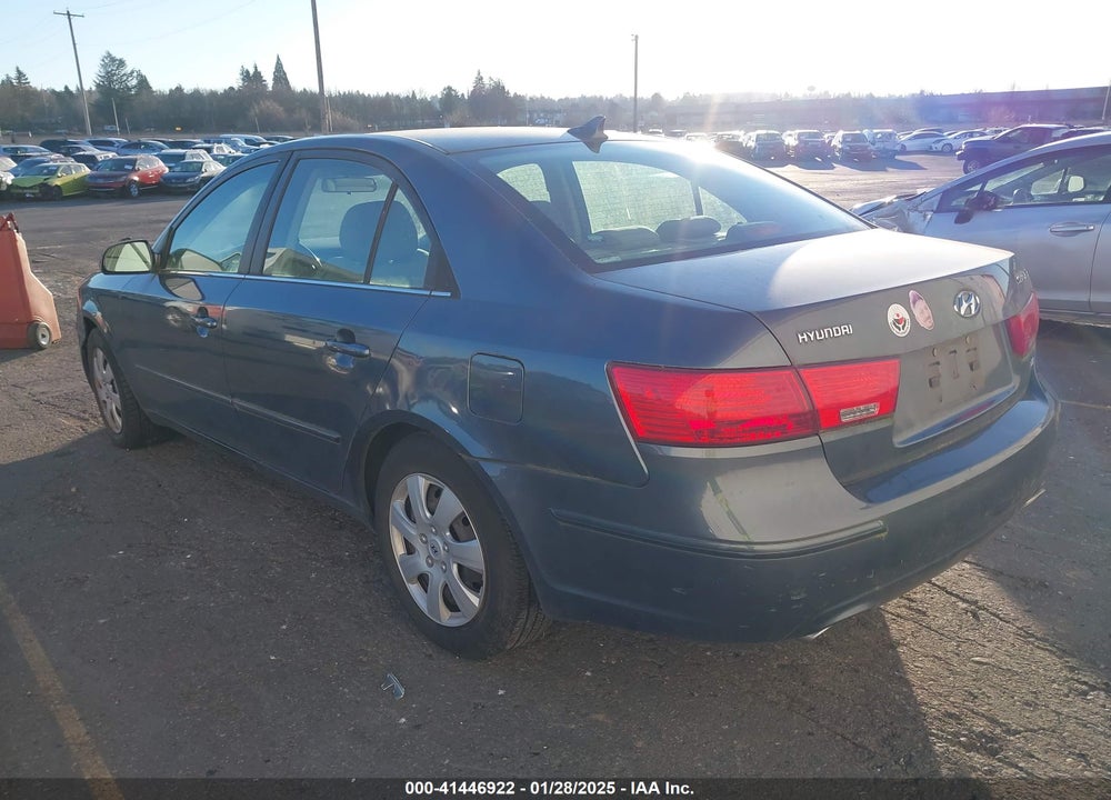 2009 HYUNDAI SONATA VIN: 5NPET46F09H458556