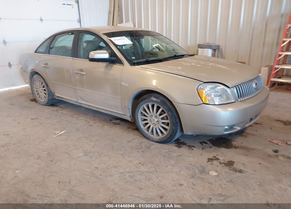 2005 MERCURY MONTEGO PREMIER VIN: 1MEHM421X5G607752