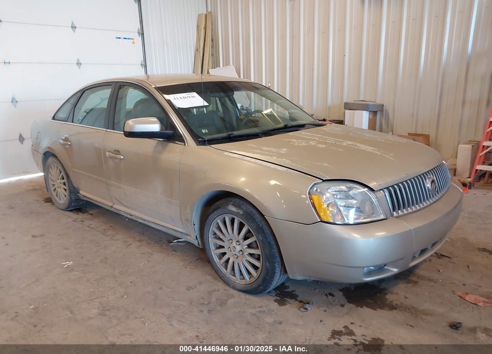 2005 MERCURY MONTEGO PREMIER VIN: 1MEHM421X5G607752