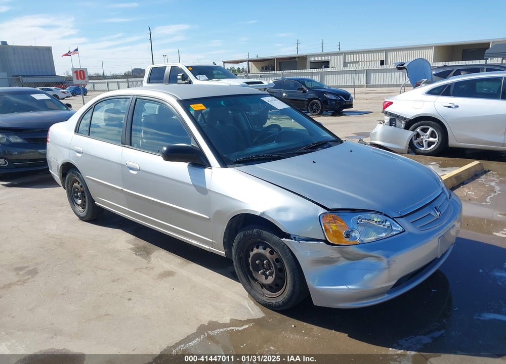 2003 HONDA CIVIC LX VIN: 2HGES16563H580378