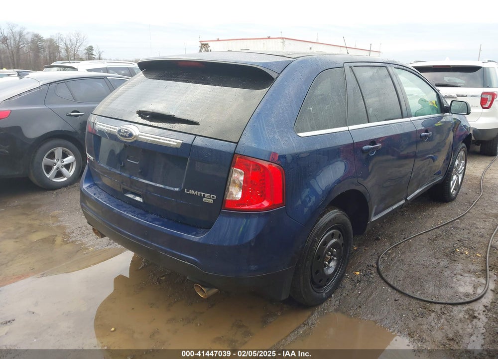 2012 FORD EDGE LIMITED VIN: 2FMDK4KC0CBA26087
