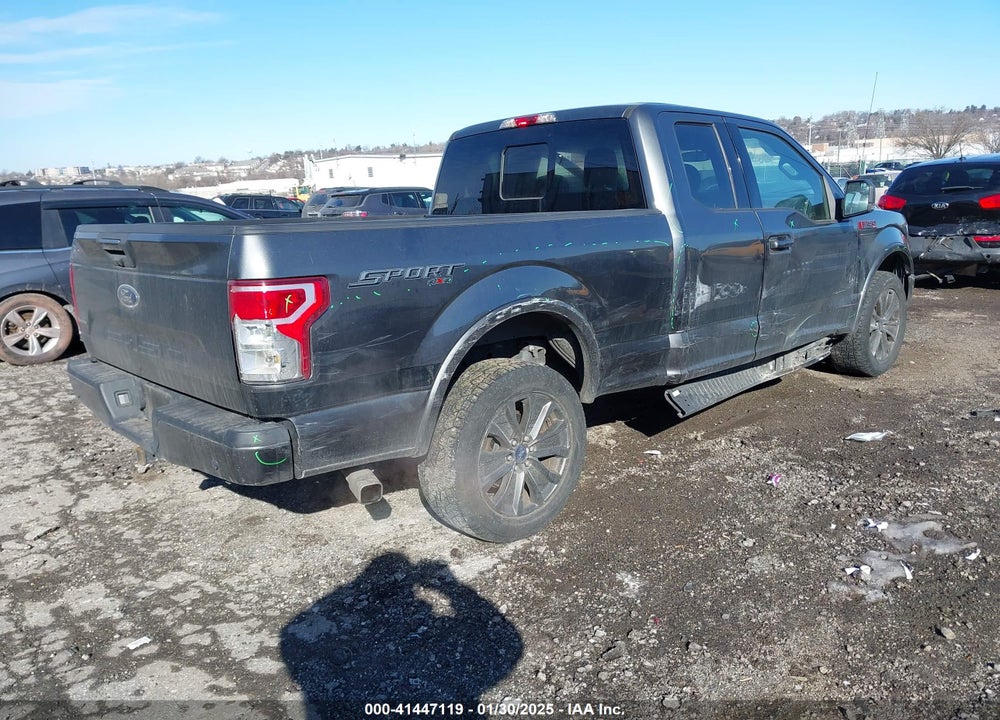 2018 FORD F-150 VIN: 1FTFX1E56JFD01208
