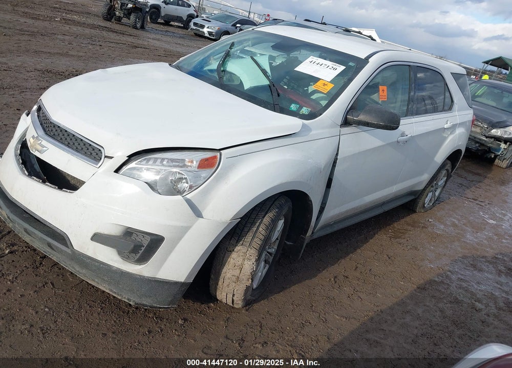 2012 CHEVROLET EQUINOX LS VIN: 2GNALBEK6C6344761