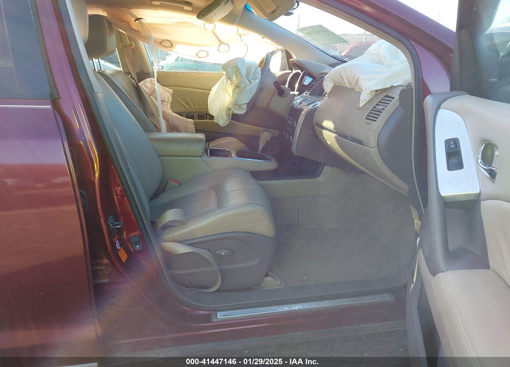 2009 NISSAN MURANO SL VIN: JN8AZ18W39W212043