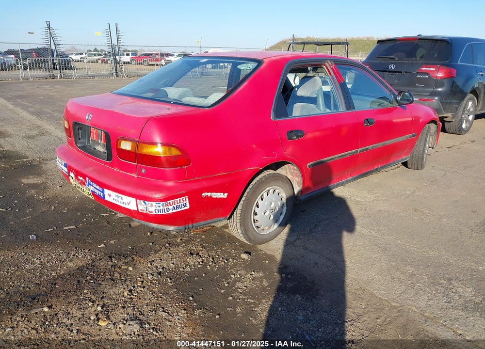 1993 HONDA CIVIC LX VIN: JHMEG8657PS030810