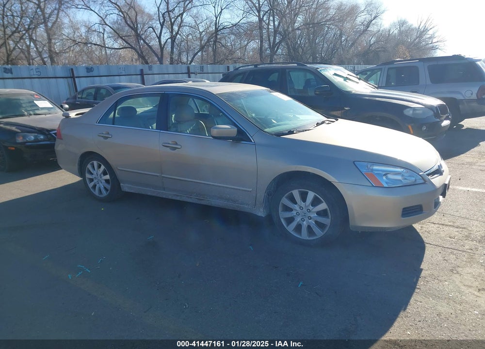 2007 HONDA ACCORD 3.0 EX VIN: 1HGCM66507A072457