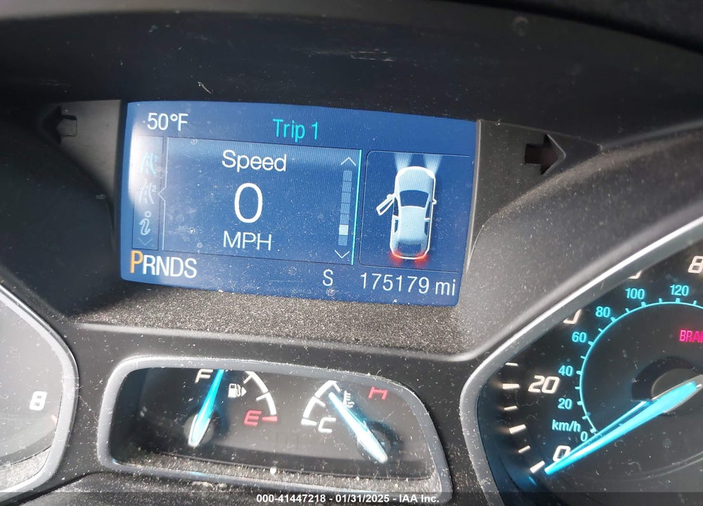 2014 FORD ESCAPE S VIN: 1FMCU0F78EUC86214
