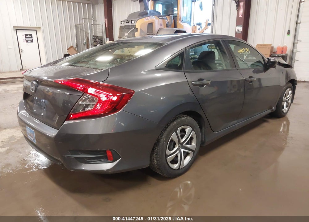 2016 HONDA CIVIC VIN: 19XFC2F52GE220807