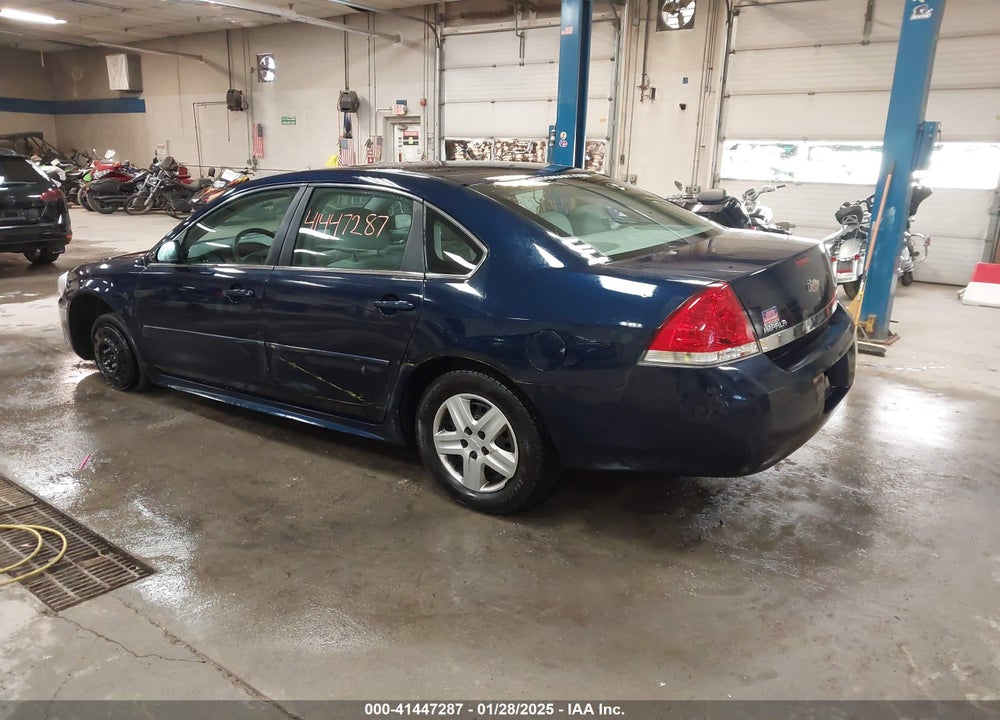 2011 CHEVROLET IMPALA VIN: 2G1WF5EK9B1284275