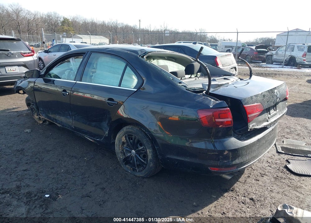 2017 VOLKSWAGEN JETTA VIN: 3VW2B7AJ1HM415322