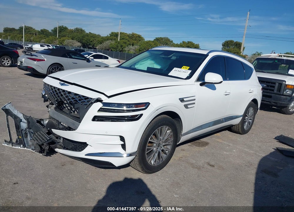 2022 GENESIS GV80 2.5T RWD VIN: KMUHB4SB5NU092559