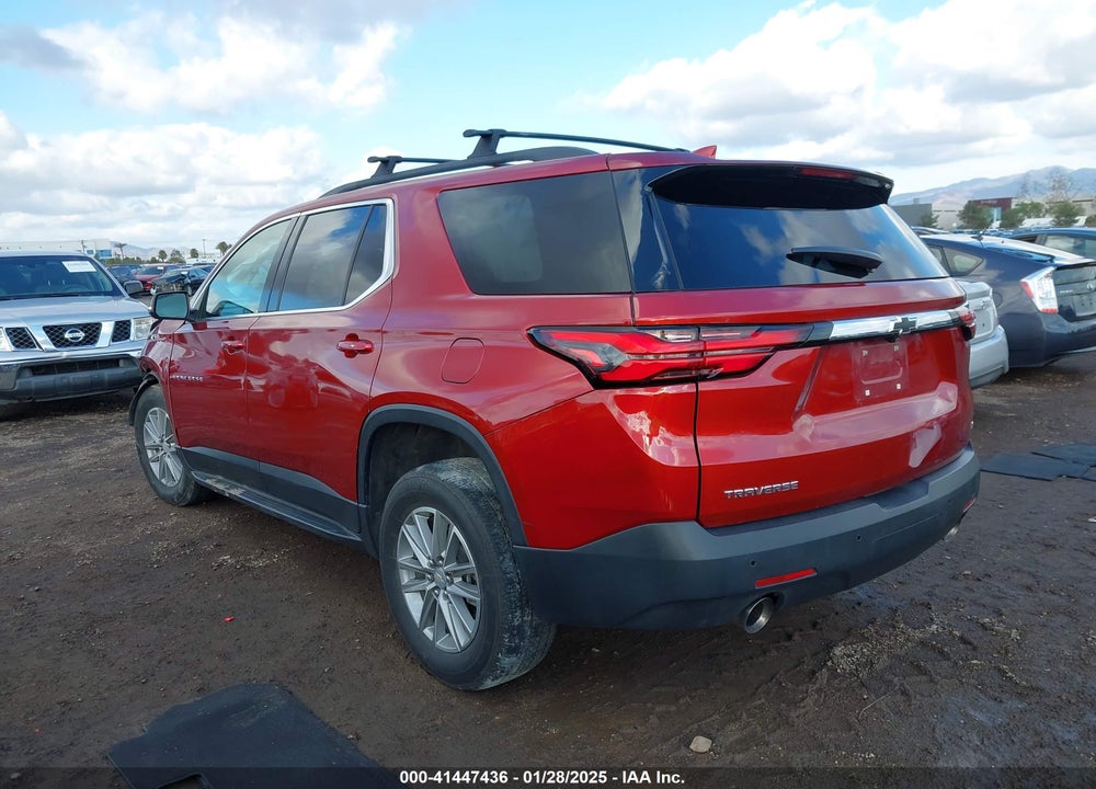 2022 CHEVROLET TRAVERSE FWD LT CLOTH VIN: 1GNERGKW5NJ167243