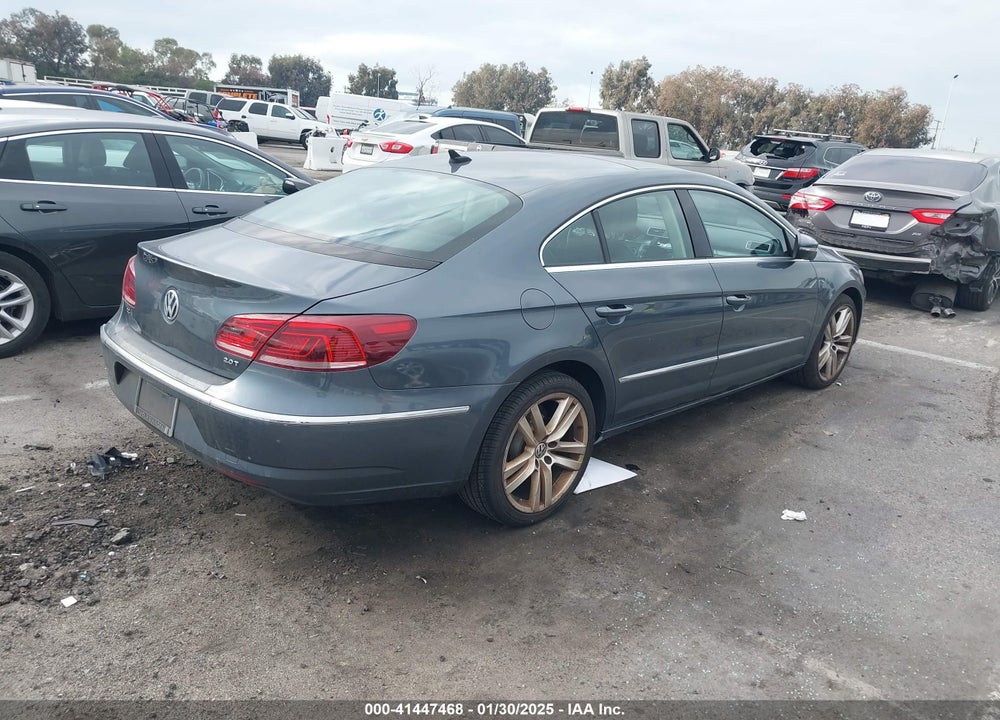 2013 VOLKSWAGEN CC VIN: WVWRP7AN8DE507811