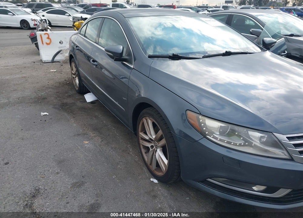 2013 VOLKSWAGEN CC VIN: WVWRP7AN8DE507811