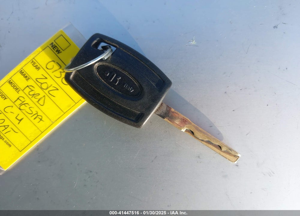 2012 FORD FIESTA SE VIN: 3FADP4EJ4CM140730