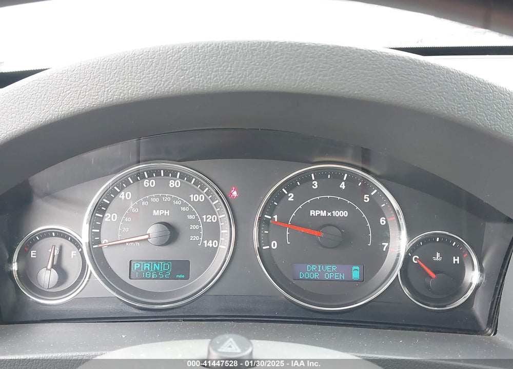 2007 JEEP GRAND CHEROKEE LIMITED VIN: 1J8HR58247C634943